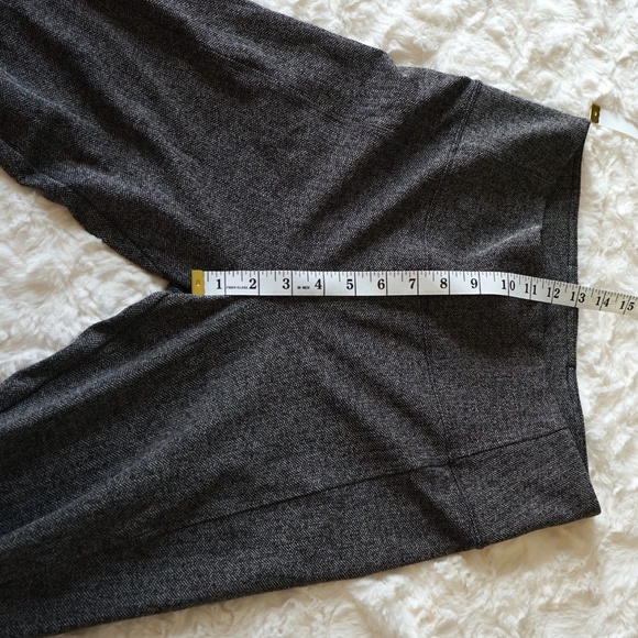 ATHLETA Women’s Pull On Delancey Gray Polyester Herringbone Tight w/pockets - M - Picture 9 of 14
